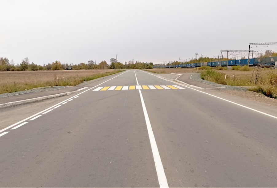В Еврейской автономной области завершен ремонт 9 км Восточного подъезда к Биробиджану